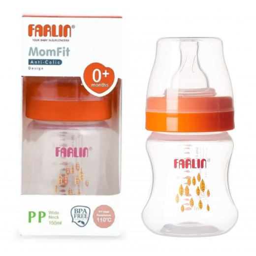 Farlin - Pp Wide Neck 150ML Orange