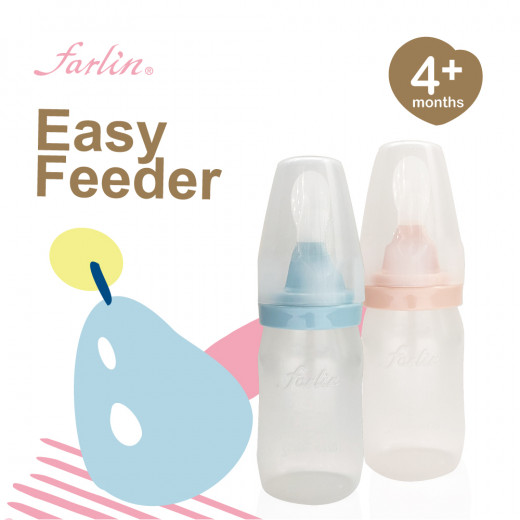 Easy Feeder – Wide Neck-blue