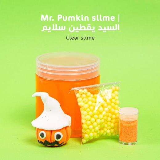 MamaSima Mr. Pumpkin Themed Slime