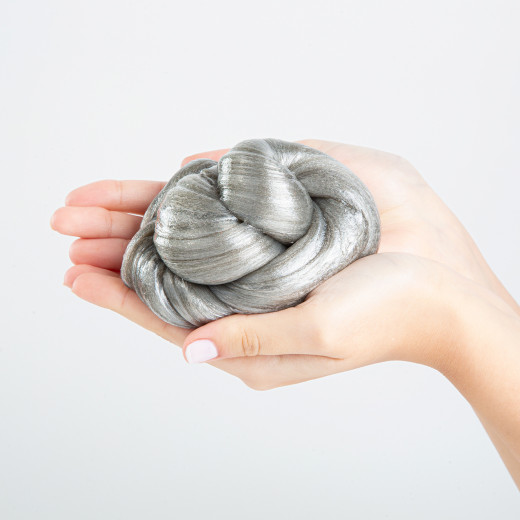 MamaSima Silver Metallic Slime