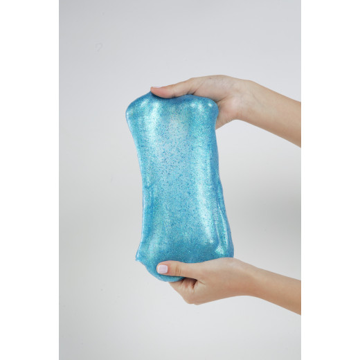 MamaSima Blue Glitter Slime