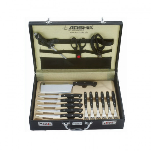 Arshia German Stainless Steel Knife Set, 32 Pieces