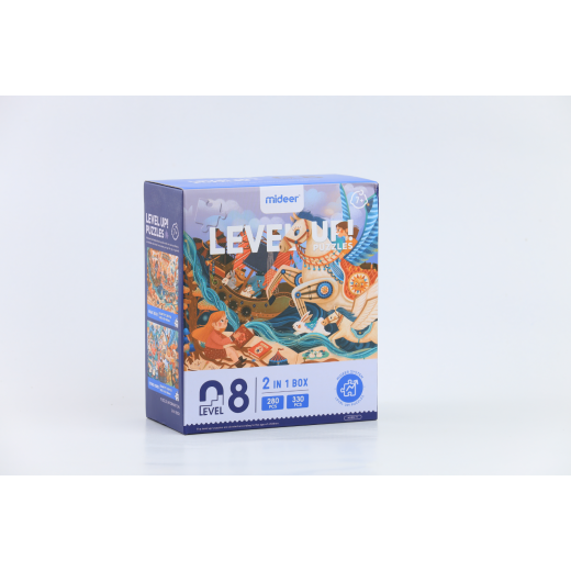 MIDEER Level Up Puzzle Level 8, Magic book and Fairy Tale