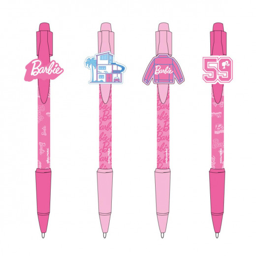 Cerda - Pen Pack X4 Barbie