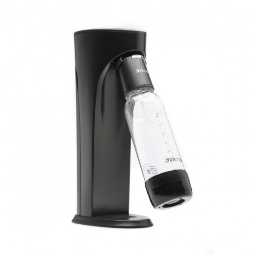 DrinkMate Carbonated Drink Maker With CO2 Cylinder (Black)