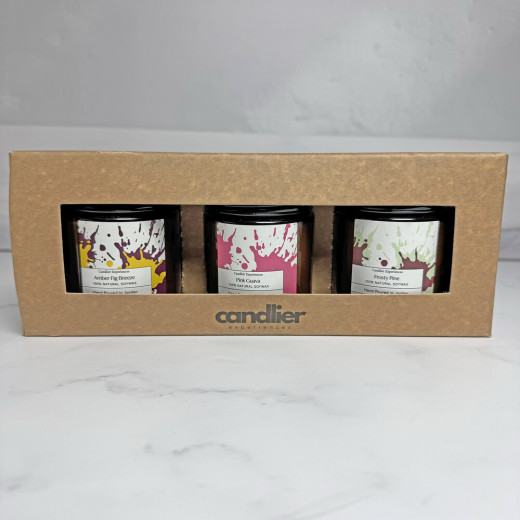 Three candles gift set 3*100