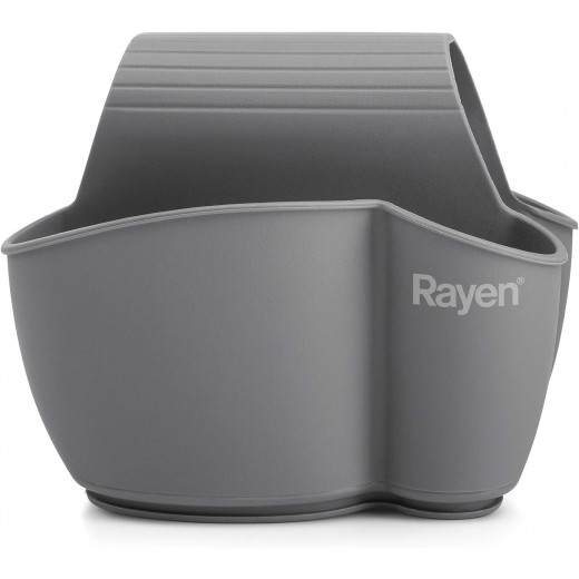 Rayen Sink Organizer, Grey, 12.5 x 9.5 cm
