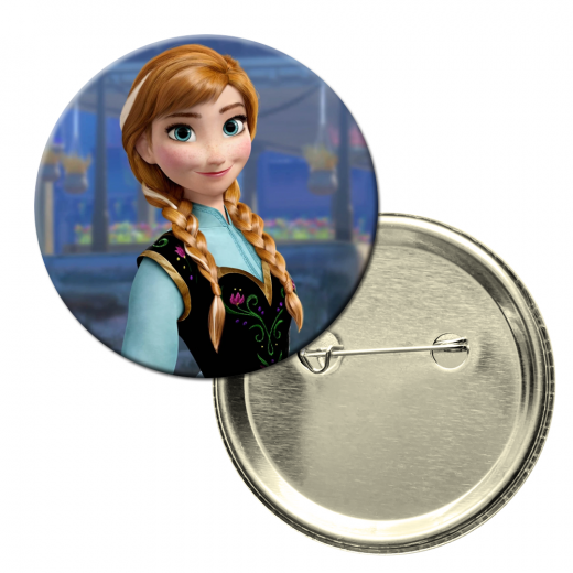 Button badge - Princess Anna- style 2