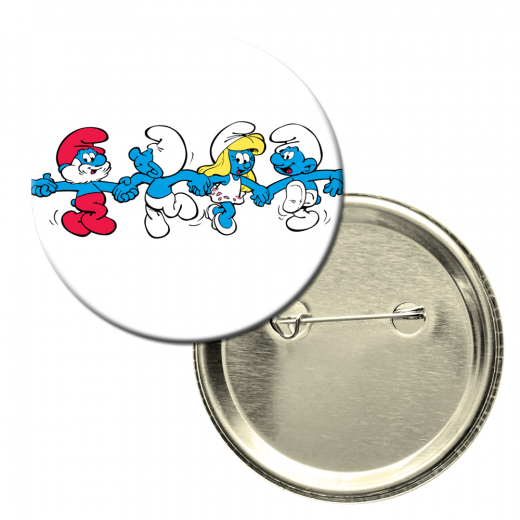Button badge - The Smurfs 1