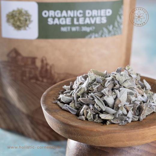 Organic Dried Sage Leaves | 30g