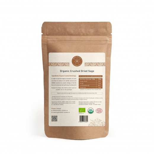 Organic Crushed Dried Sage |20g