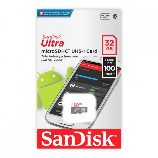 Sandisk ultra 32GB memory card