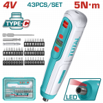 Total TSDLI04062 4V Type C Cordless Screwdriver