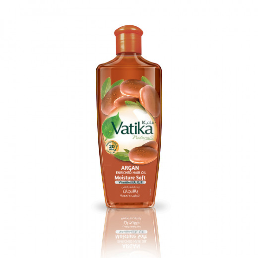 Vatika Moroccan Argan Hair Oil - Soft & Silky