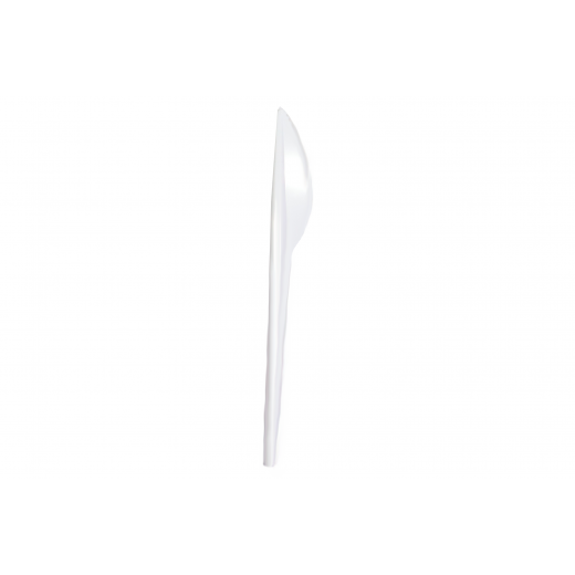 RZ  White Plastic Knives - 50 Pieces