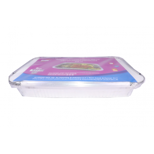 RZ Rectangular Aluminum Container 31 - 5 PCS