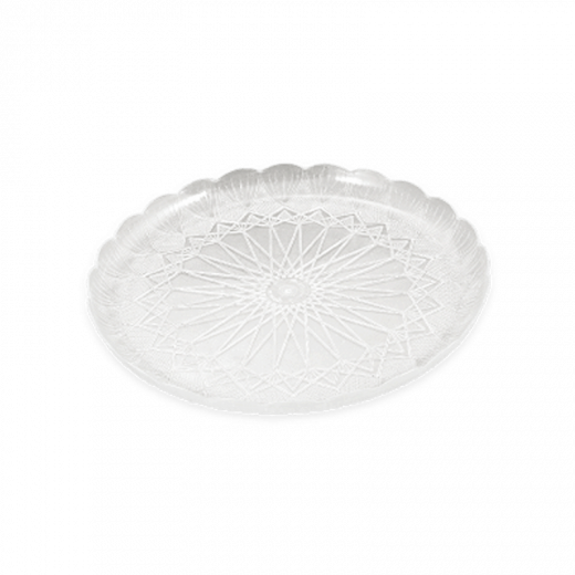 Crystal Plates Round 20 cm - 1 Piece