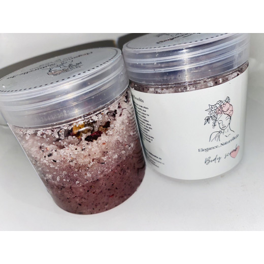 Elegance Naturelle.jo. Roselle Body Scrub size 400mg.